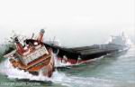 Segrelles - Accident entre 2 bateaux